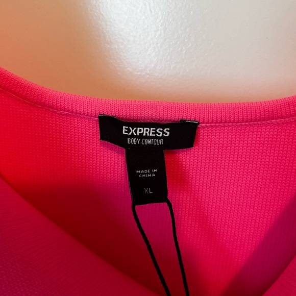 NWT express colorblock fitted dress. Never worn - Picture 2 of 6